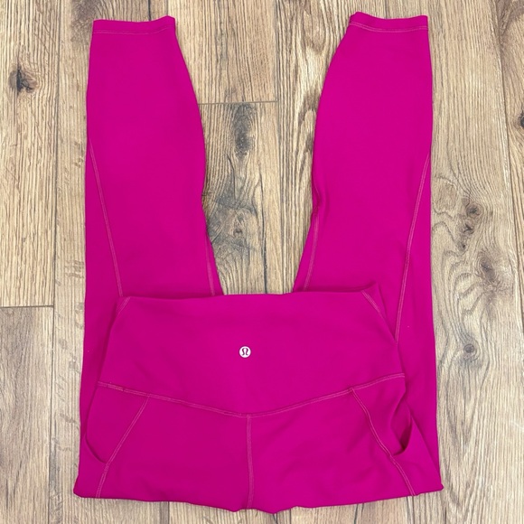 lululemon athletica Pants - (SOLD) Lululemon Align High Rise Pant With Pockets 25" Size 8 Ripened Raspberry